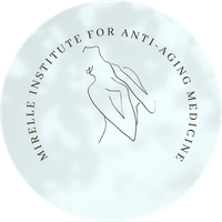 A logo for the mairelle institute for anti-aging medicine