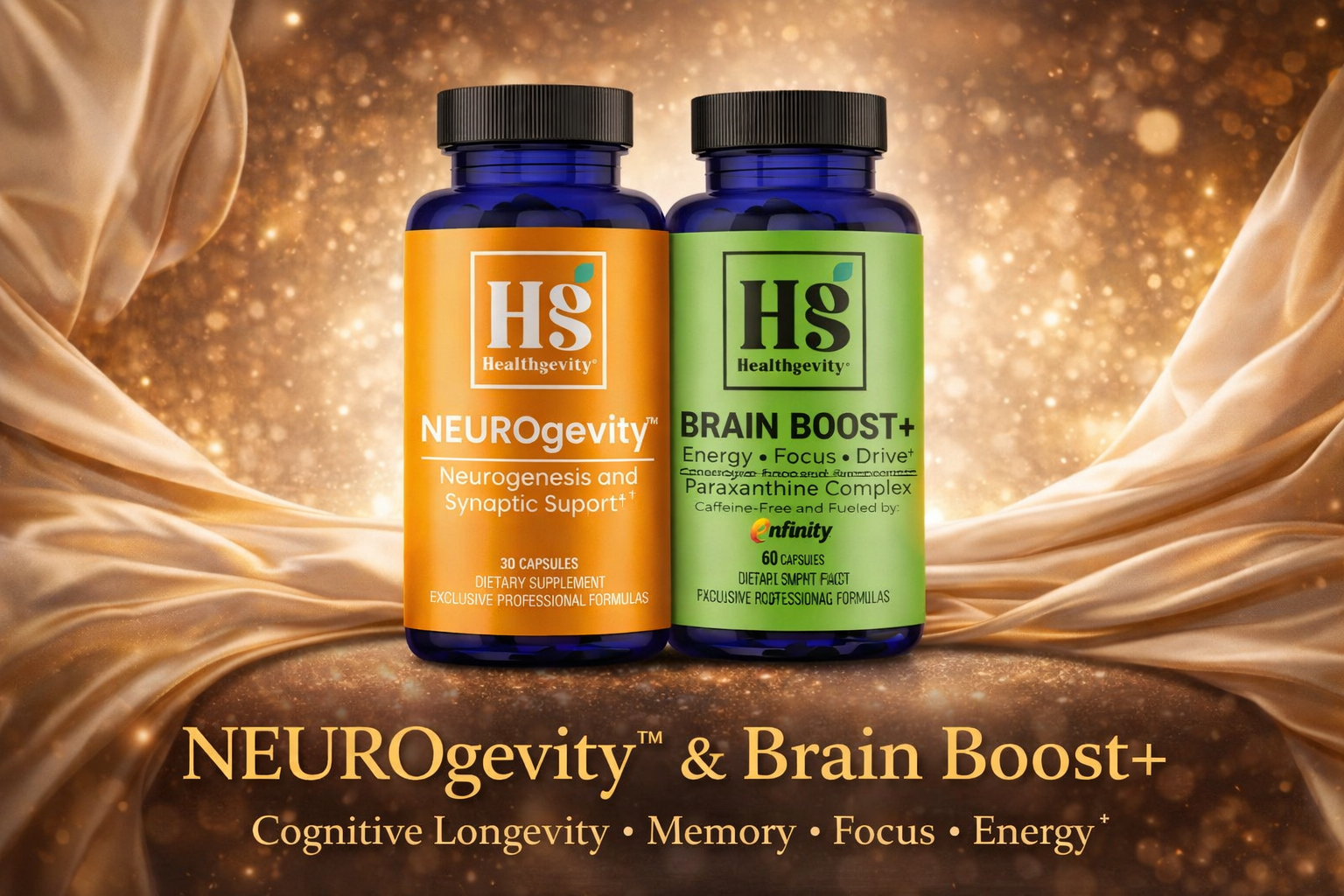 NEUROgevity & Brain Boost+ stack for cognitive health and focus a Mirelle Institute, Manasquan NJ