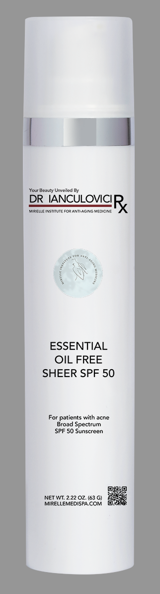 Dr. Ianculovici Rx Essential oil Free Sheer SPF 50 - Wall, NJ - Mirelle Anti Aging 