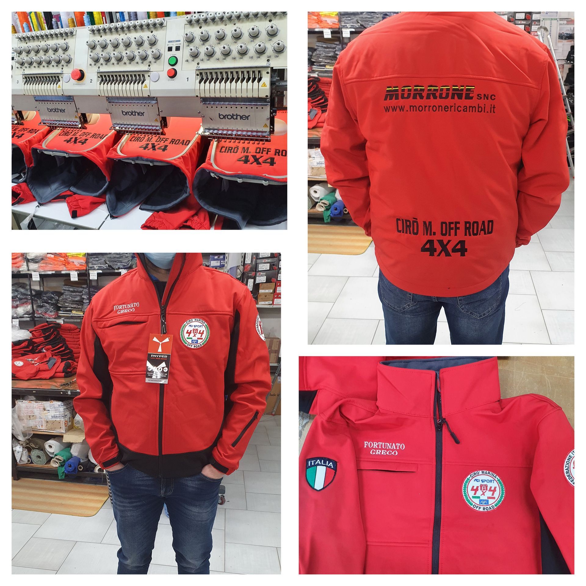 abbigliamento personalizzato