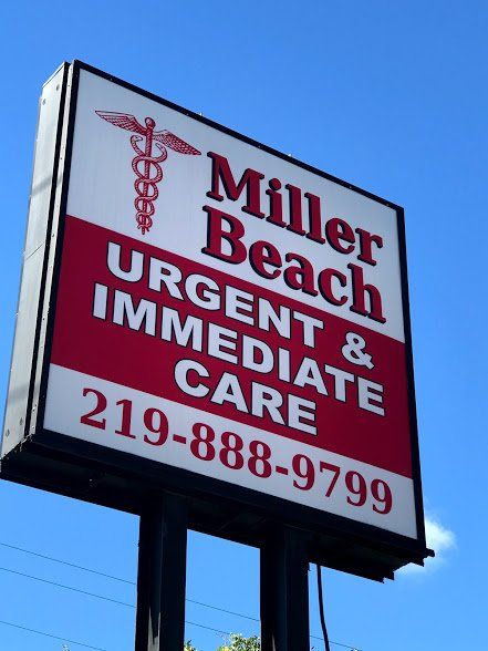Medical Care — Miller Beach Signage in Gary, Indiana