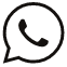 Ein schwarzweißes Symbol eines Telefons in einer Sprechblase.