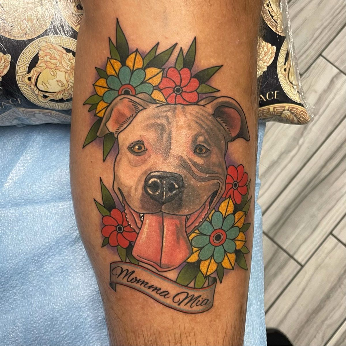 dog tattoo