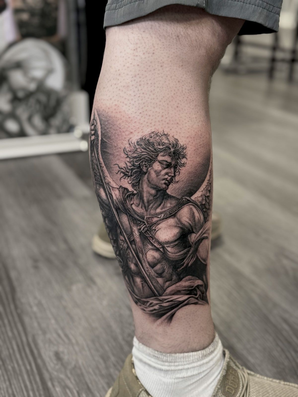 cartoon tattoo, anime tattoo