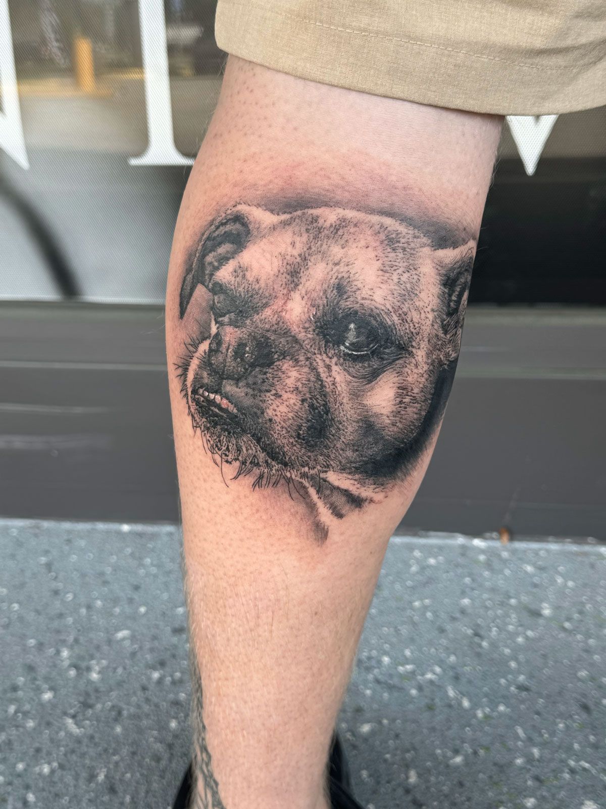 dog tattoo