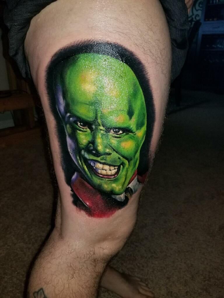 the mask tattoo