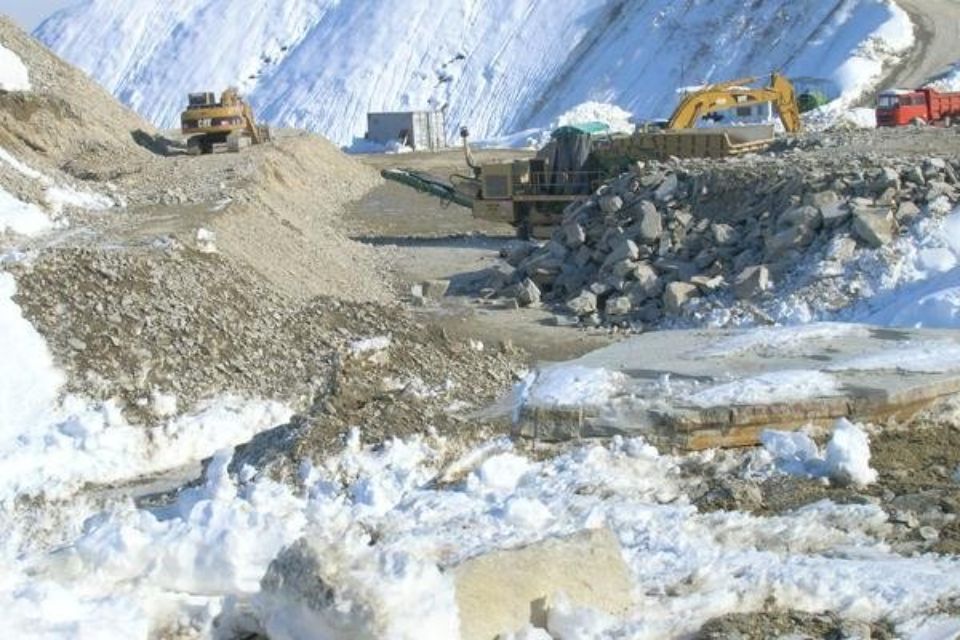 Interno cava pietra di Luserna