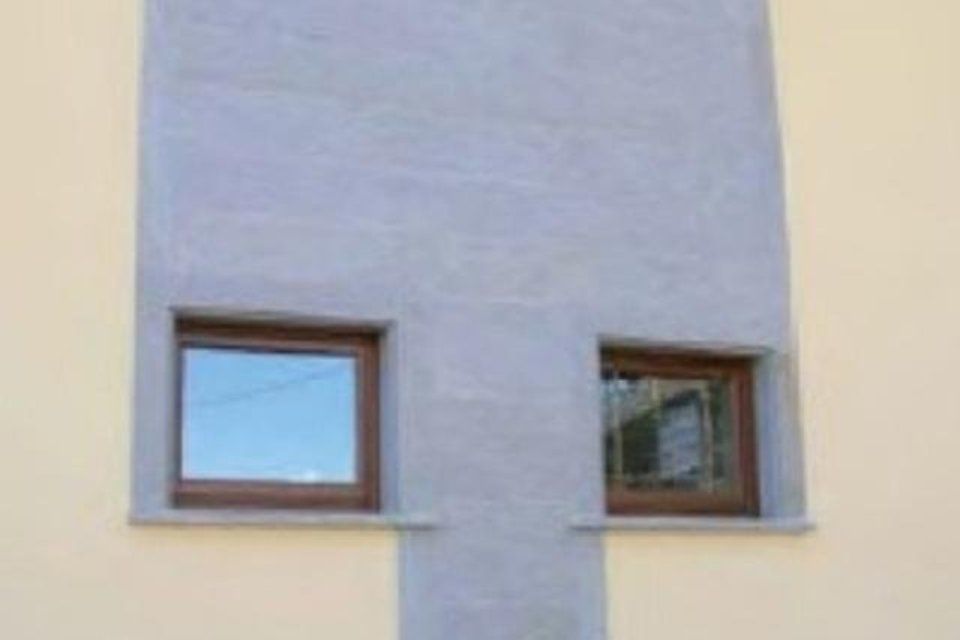 facciata in pietra di Luserna