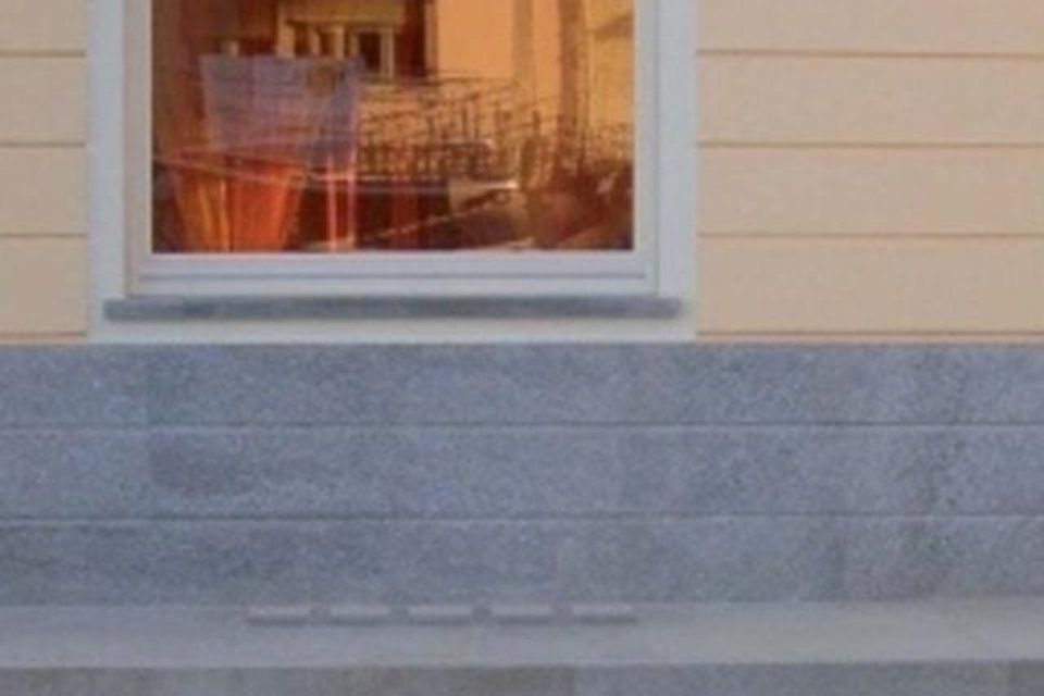 Pavimento fiammato a coste in pietra di Luserna