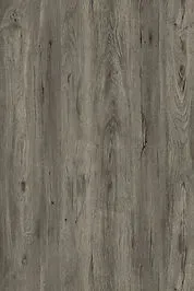 Gray wood-grain floor with vertical planks.