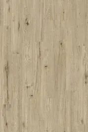 Light-colored wood flooring with vertical grain and natural knots, creating a textured surface.
