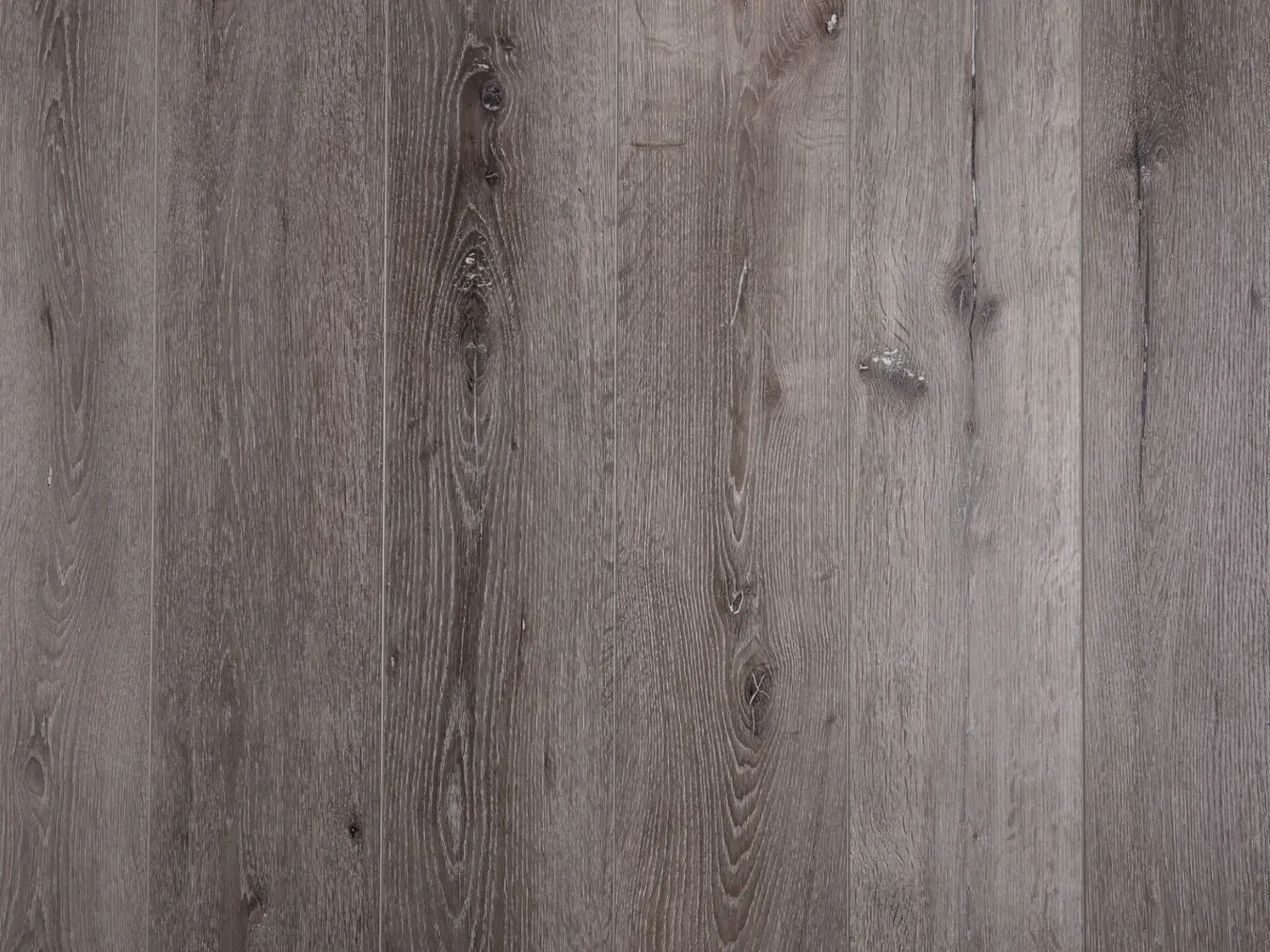 Gray wooden floorboards arranged vertically.