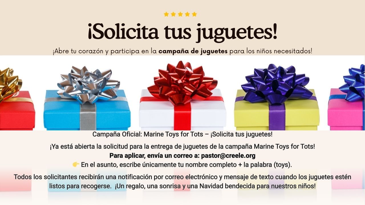¡Abre tu corazón y participa en la campaña de juguetes para los niños necesitados!