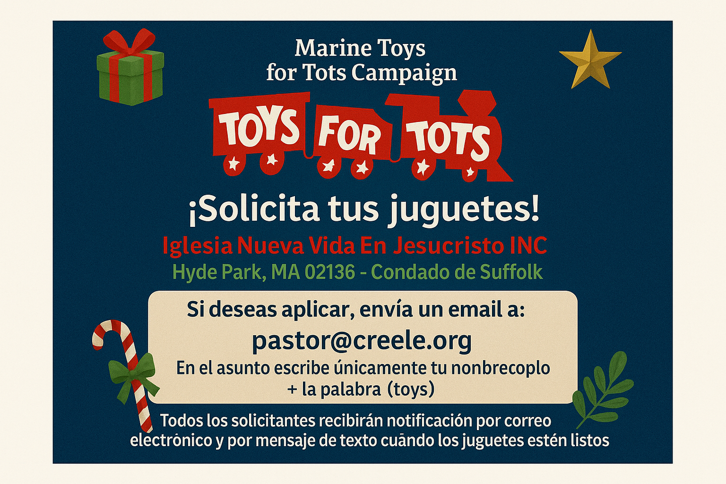 ¡Abre tu corazón y participa en la campaña de juguetes para los niños necesitados!