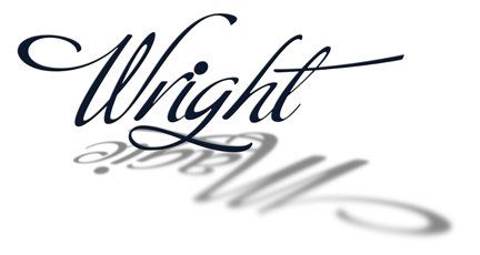 wright presents logo