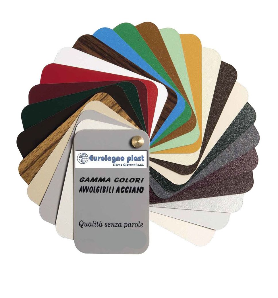 Persiane avvolgibili in acciaio coibentato