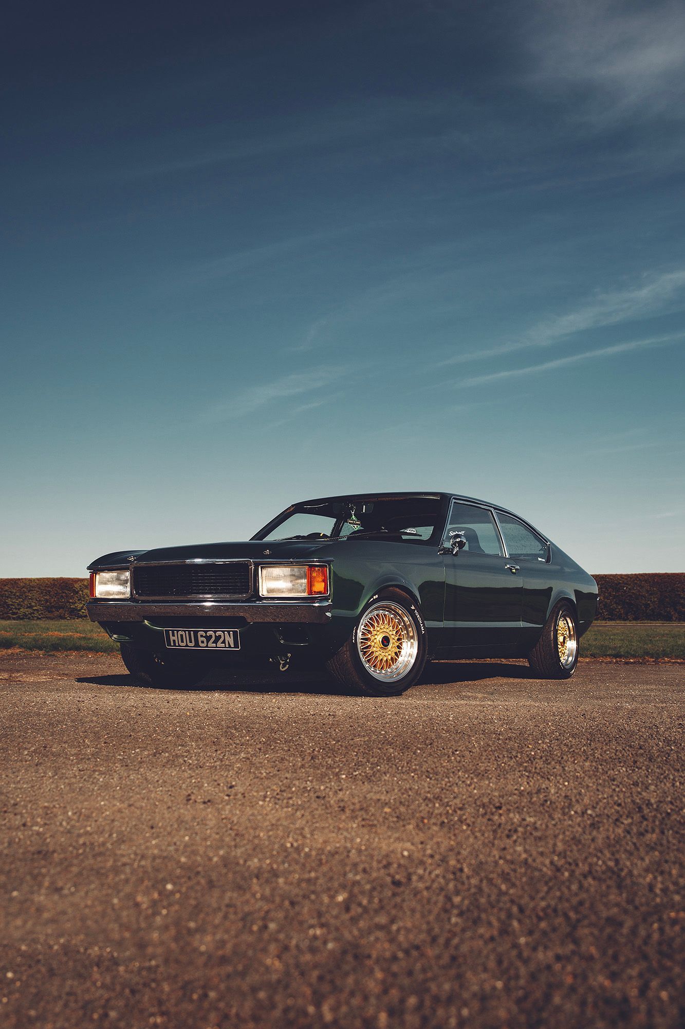Mk1 Ford Granada shot by Dammo Photography