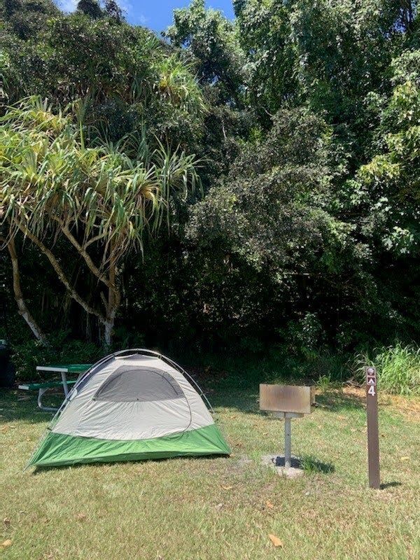 Kīpahulu Campground in Haleakalā National Park with Mana Vans Hawaii