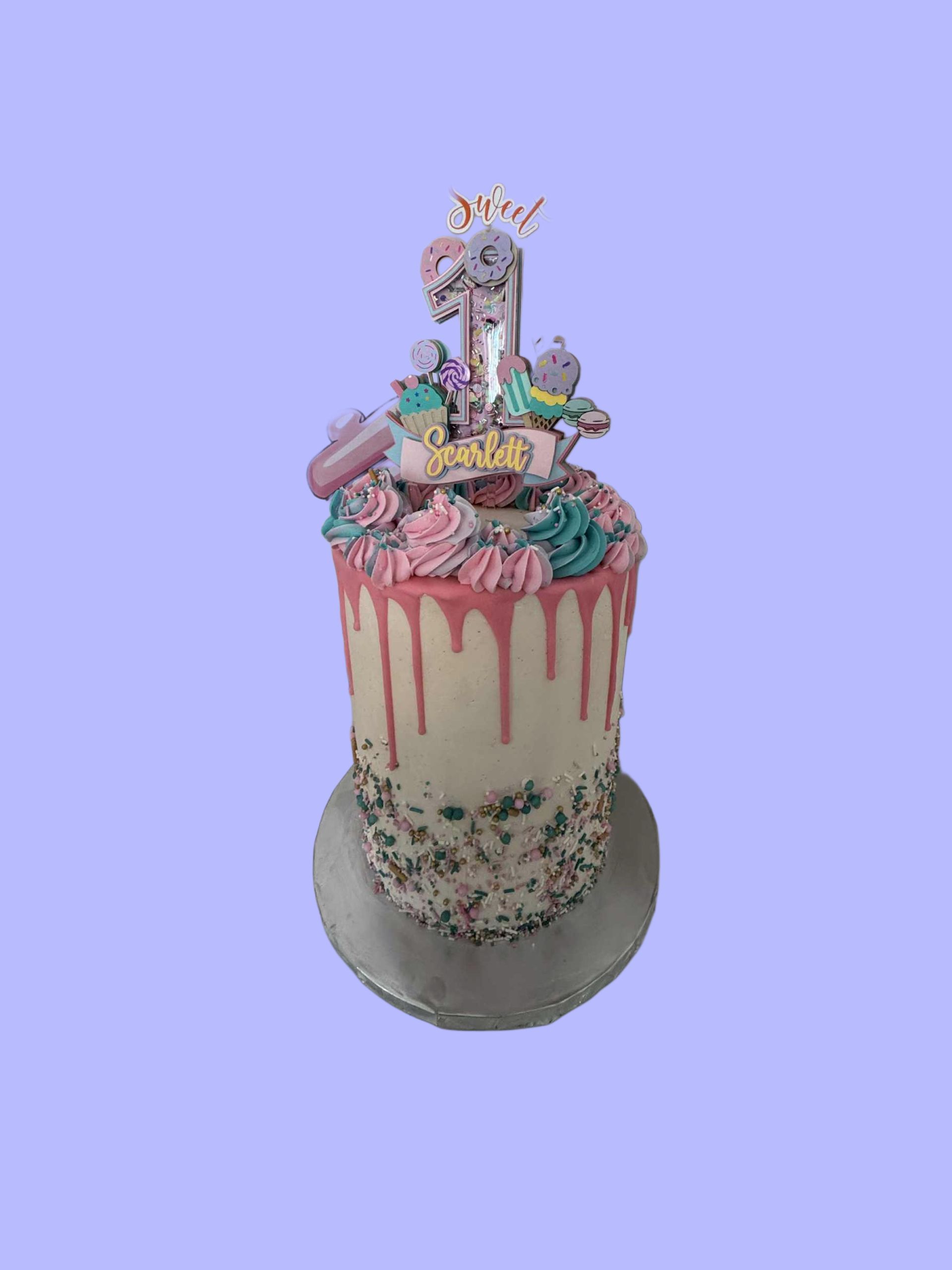 Just Double Barrel Cakes 4 Layer