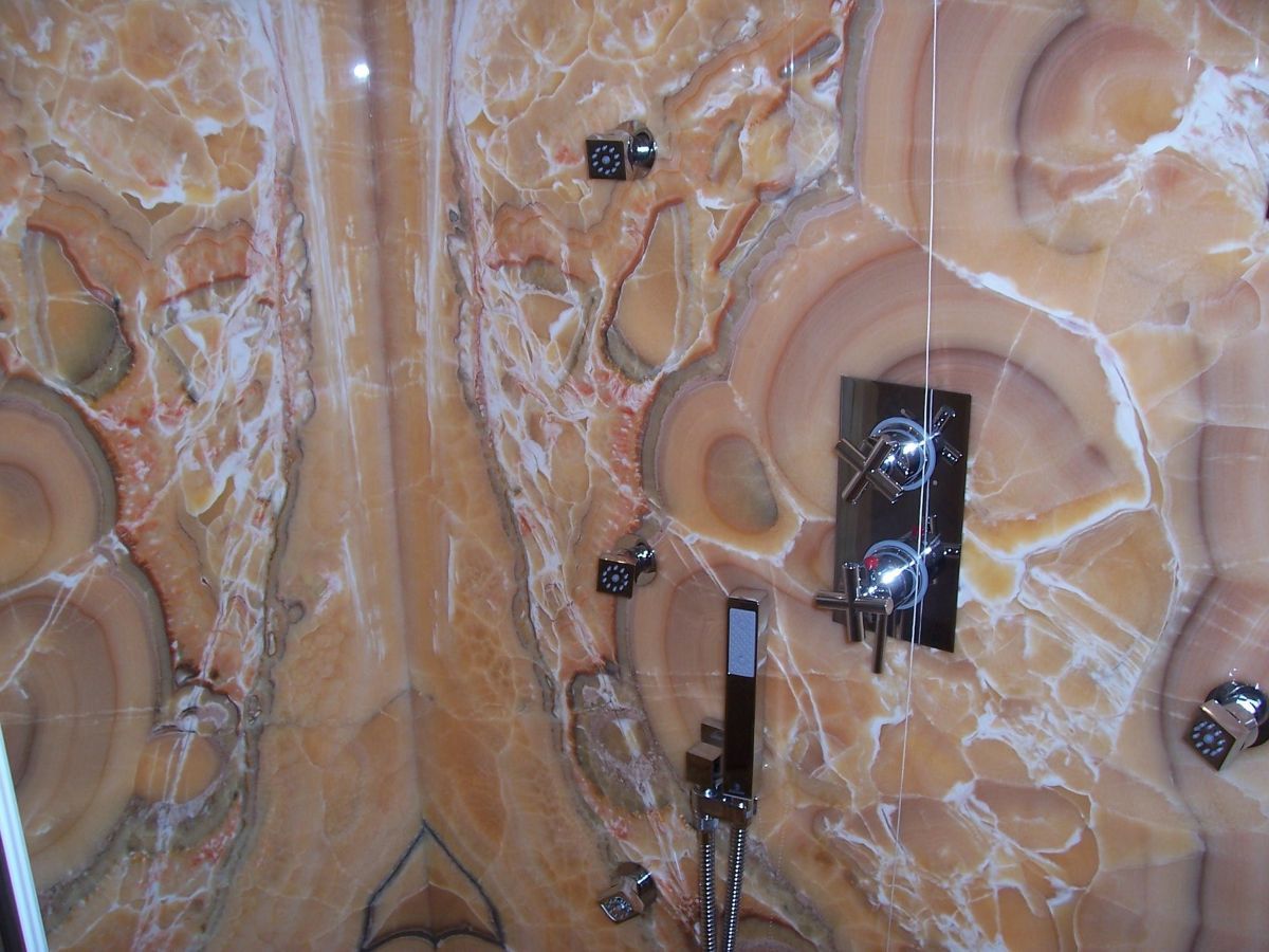 Parete doccia in granito