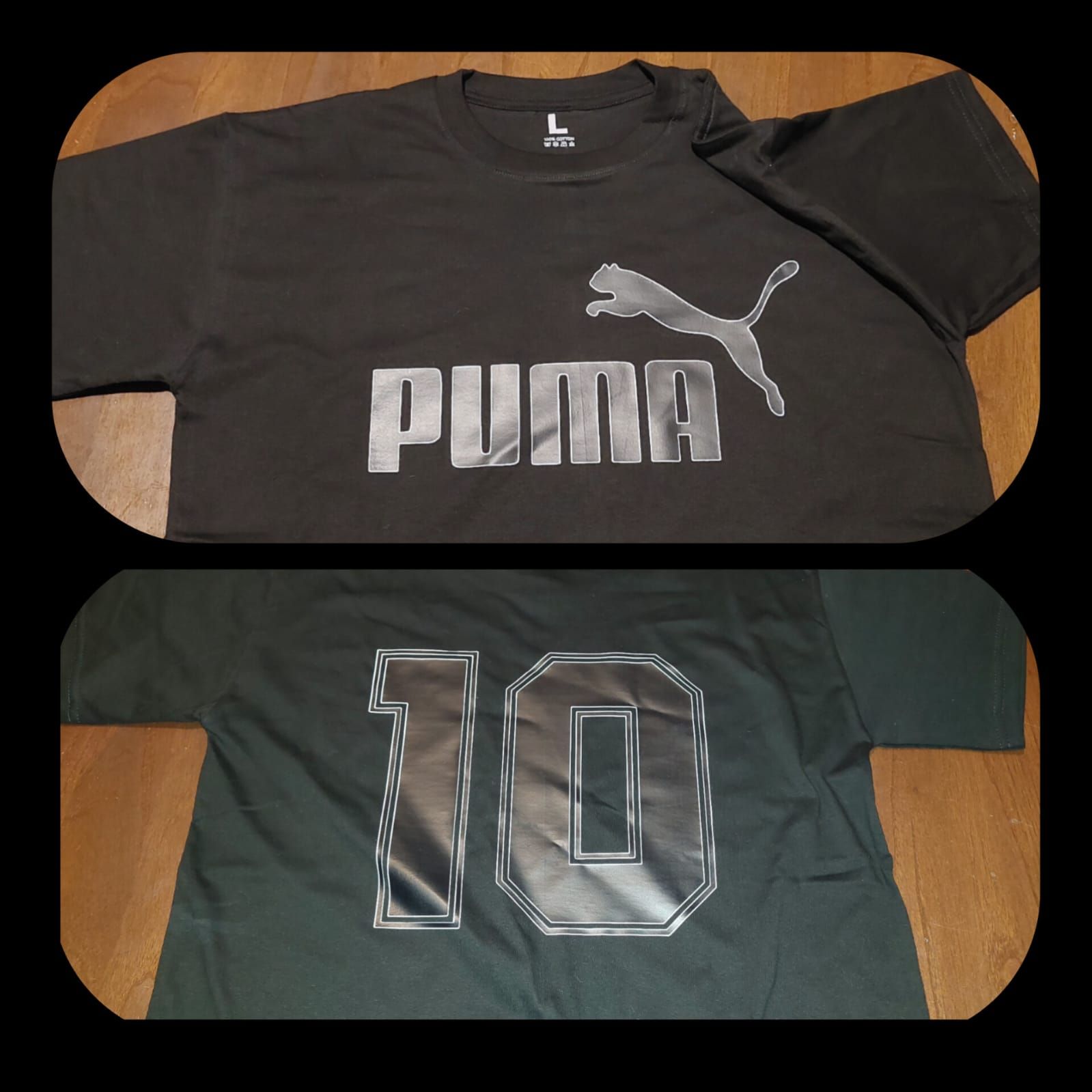 Remera doble estampa