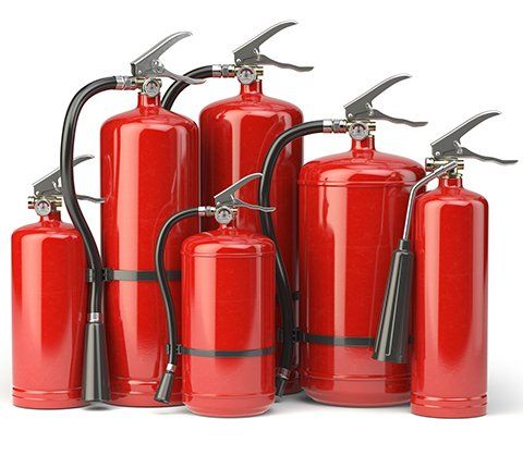 Various Types of Extinguishers — Orange Park, FL — Freedom Fire Equipment Inc.