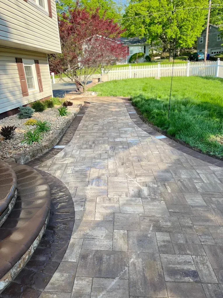 Hardscape Project by Hudson Valley Poolscape