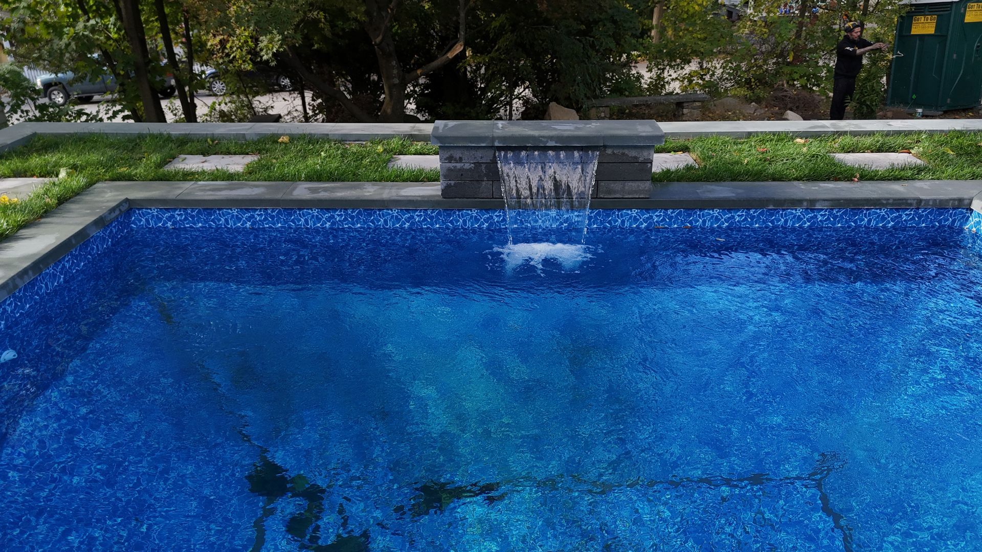 Pool Project by Hudson Valley Poolscape