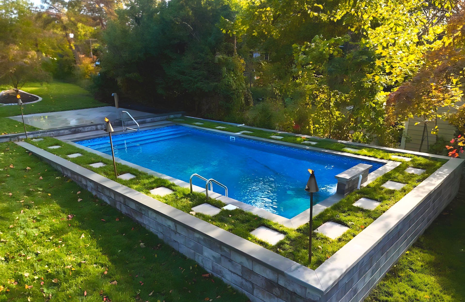 Pool Project by Hudson Valley Poolscape
