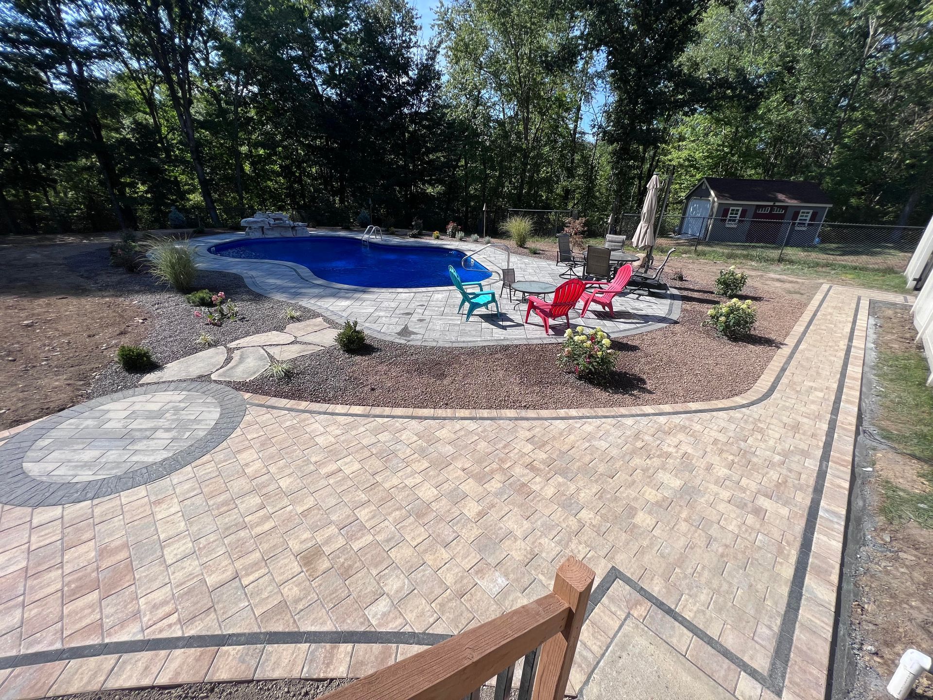 Pool Project by Hudson Valley Poolscape