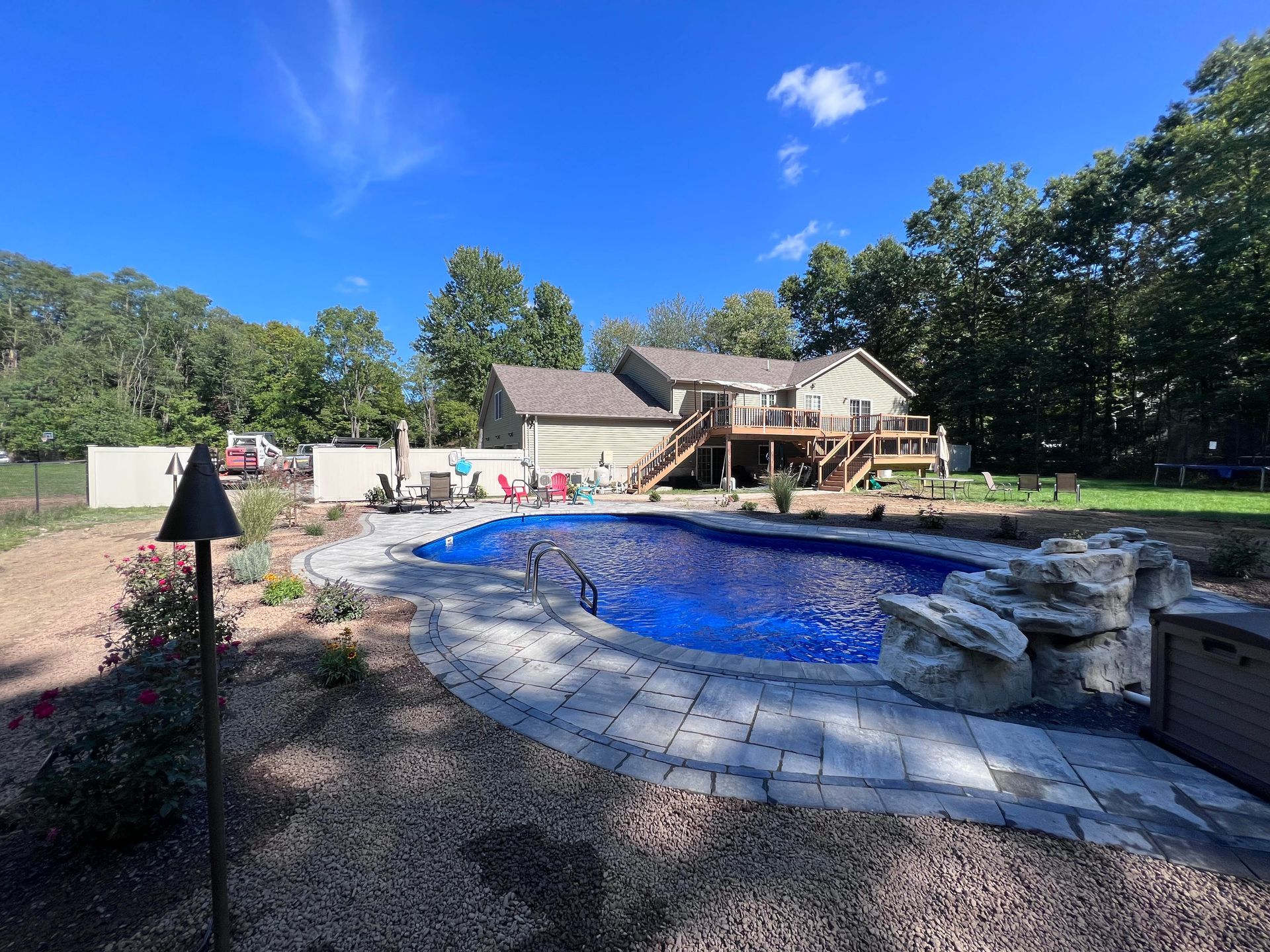 Pool Project by Hudson Valley Poolscape