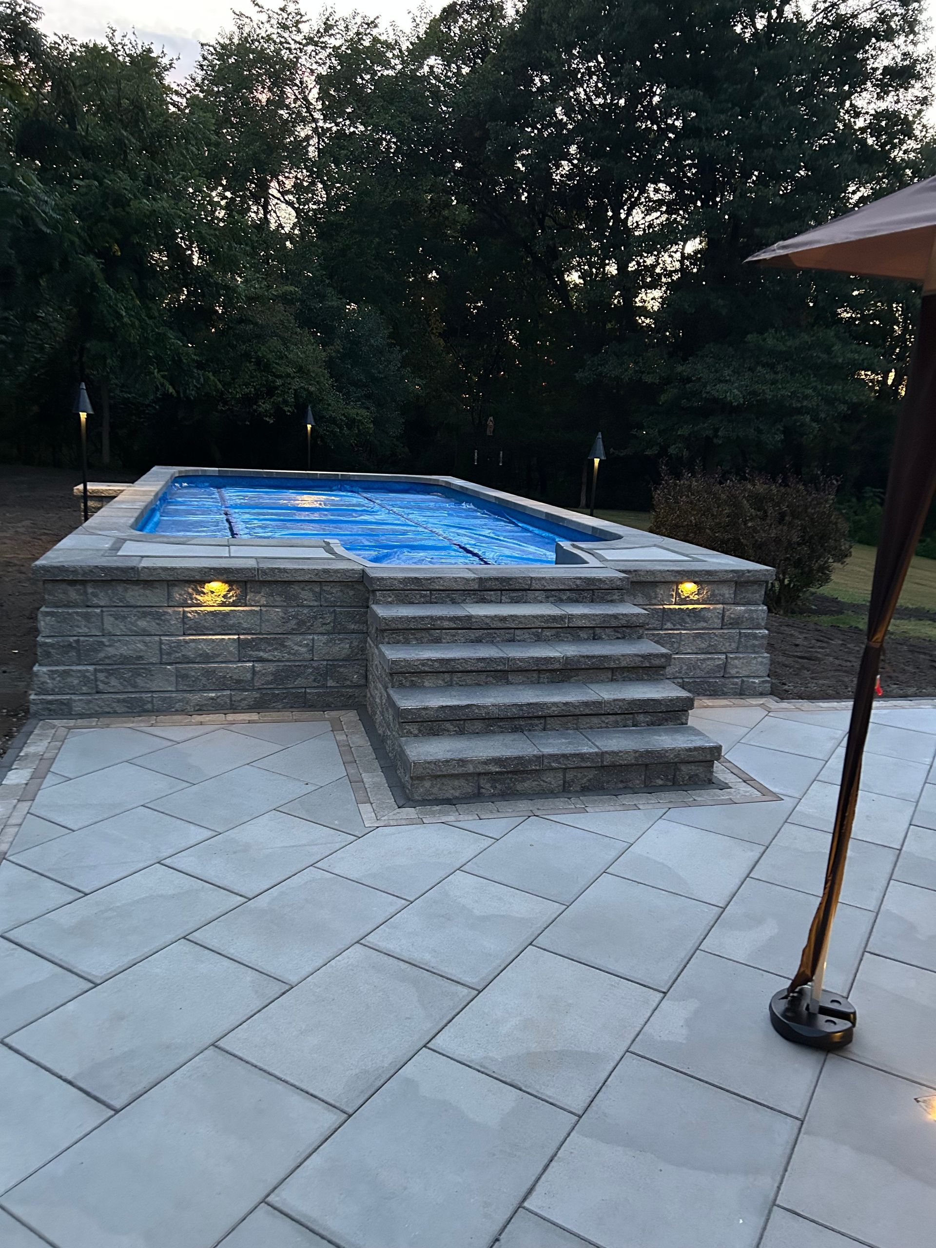 Pool Project by Hudson Valley Poolscape