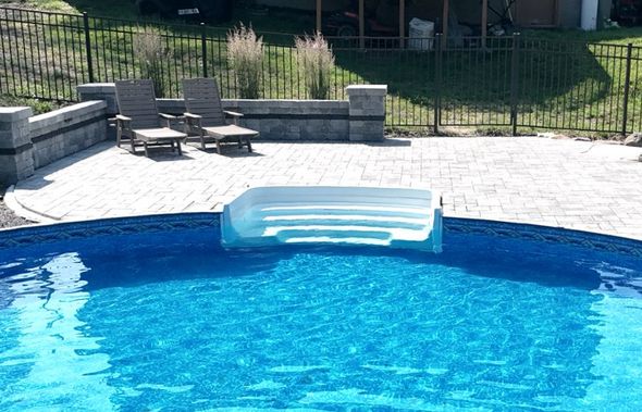 Pool Project by Hudson Valley Poolscape