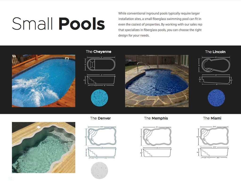 Lonestar Fiberglass Pools Small Pool Installations