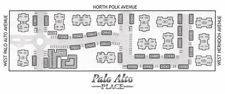Palo Alto Place Map
