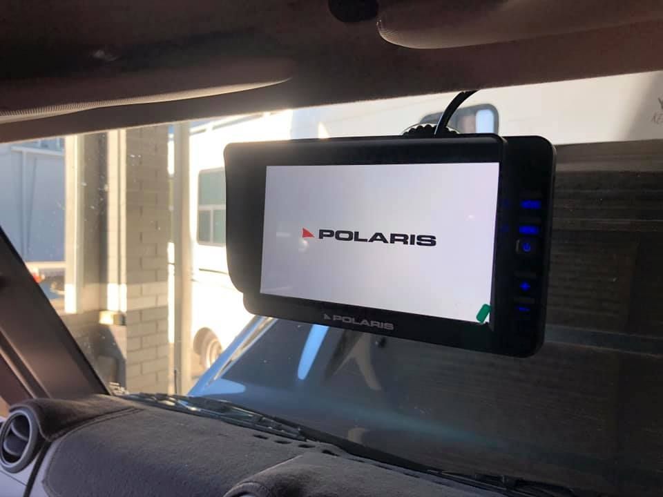 A Polaris Branded Display Screen — Gibbo's Auto Electrics & Air Conditioning Services in Maitland, NSW