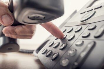 making a call— telephone support in Quincy, MA