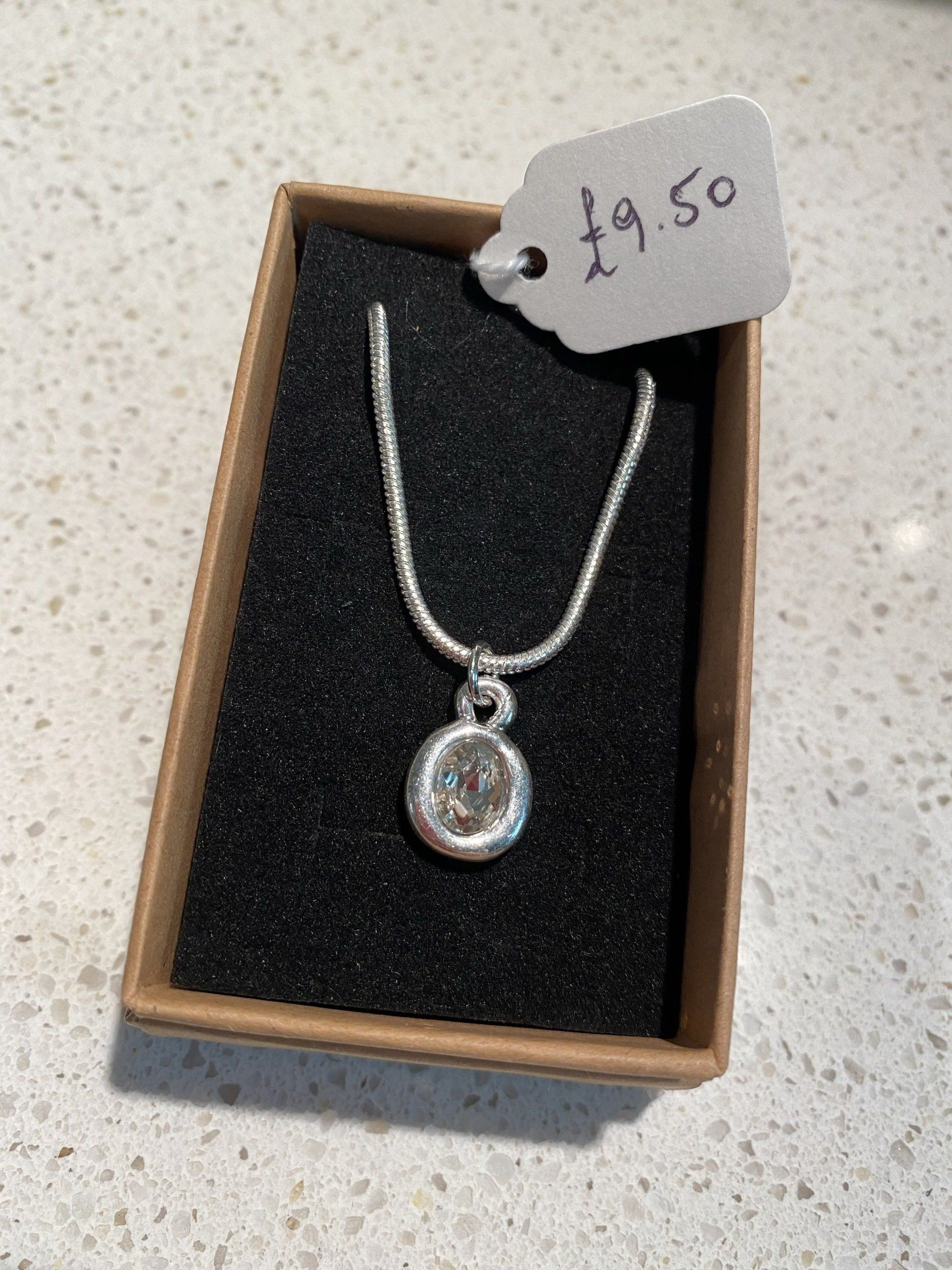 Silver coloured jewellery