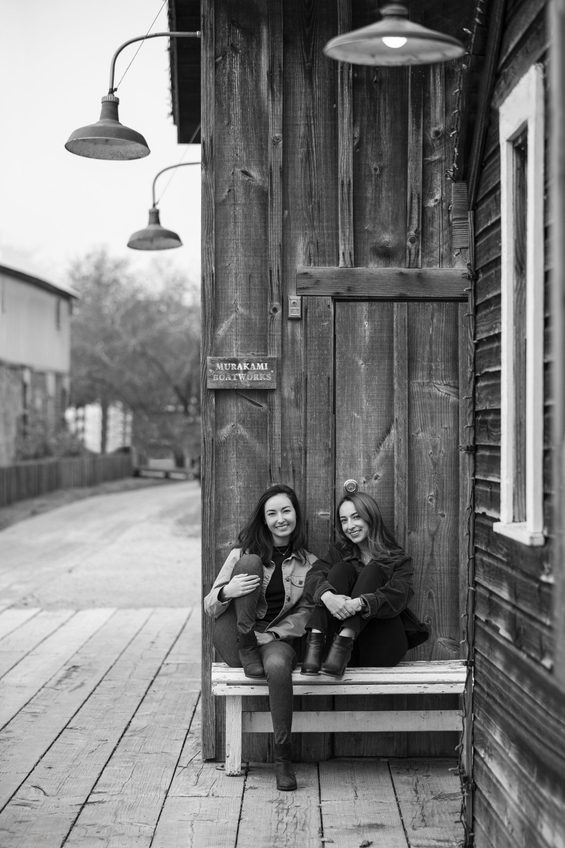Natalie-DAngelo-Photography-Vancouver-BC-Canada-BlackWhite-Family-Portraits-Visual-Storyteller-smiling-sisters-young-adults-portrait