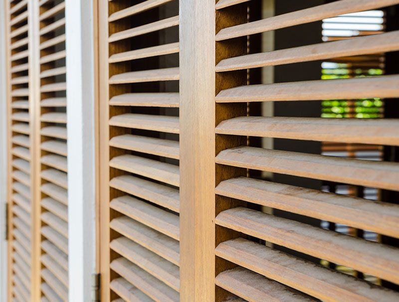 Wooden Blinds — Wichita Falls, TX — Sonic Solutions