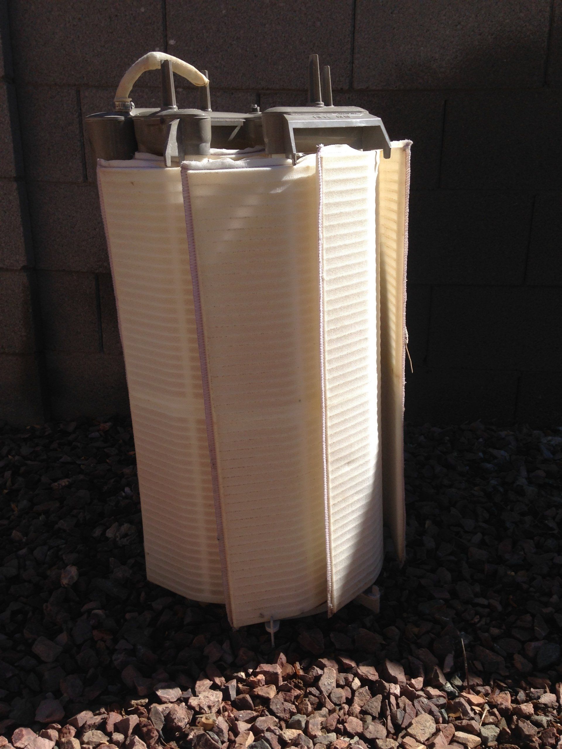 DE grid filter clean