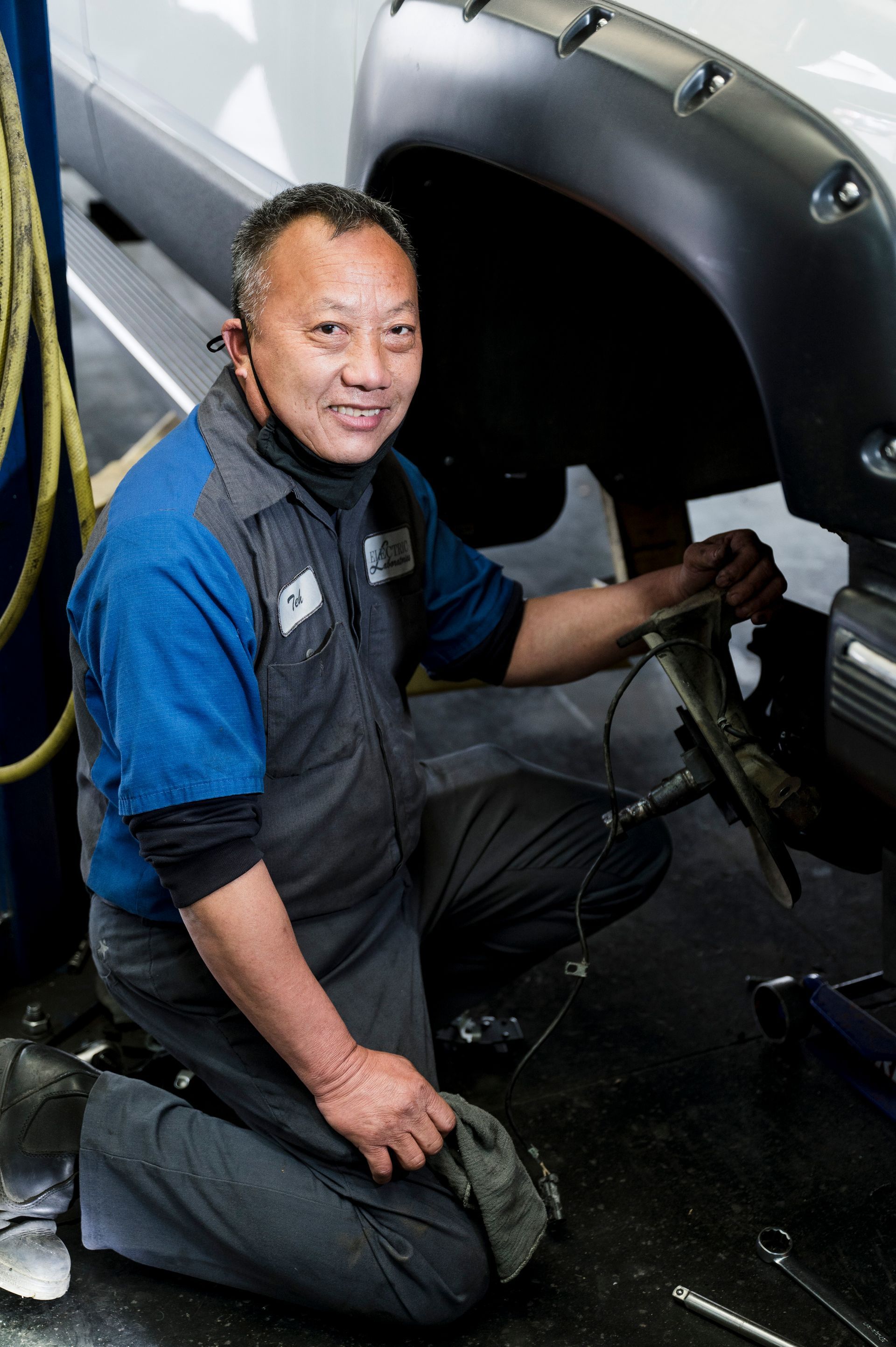 Our Certified Mechanic Repairs Brake - Electric Laboratories Complete Car Care
