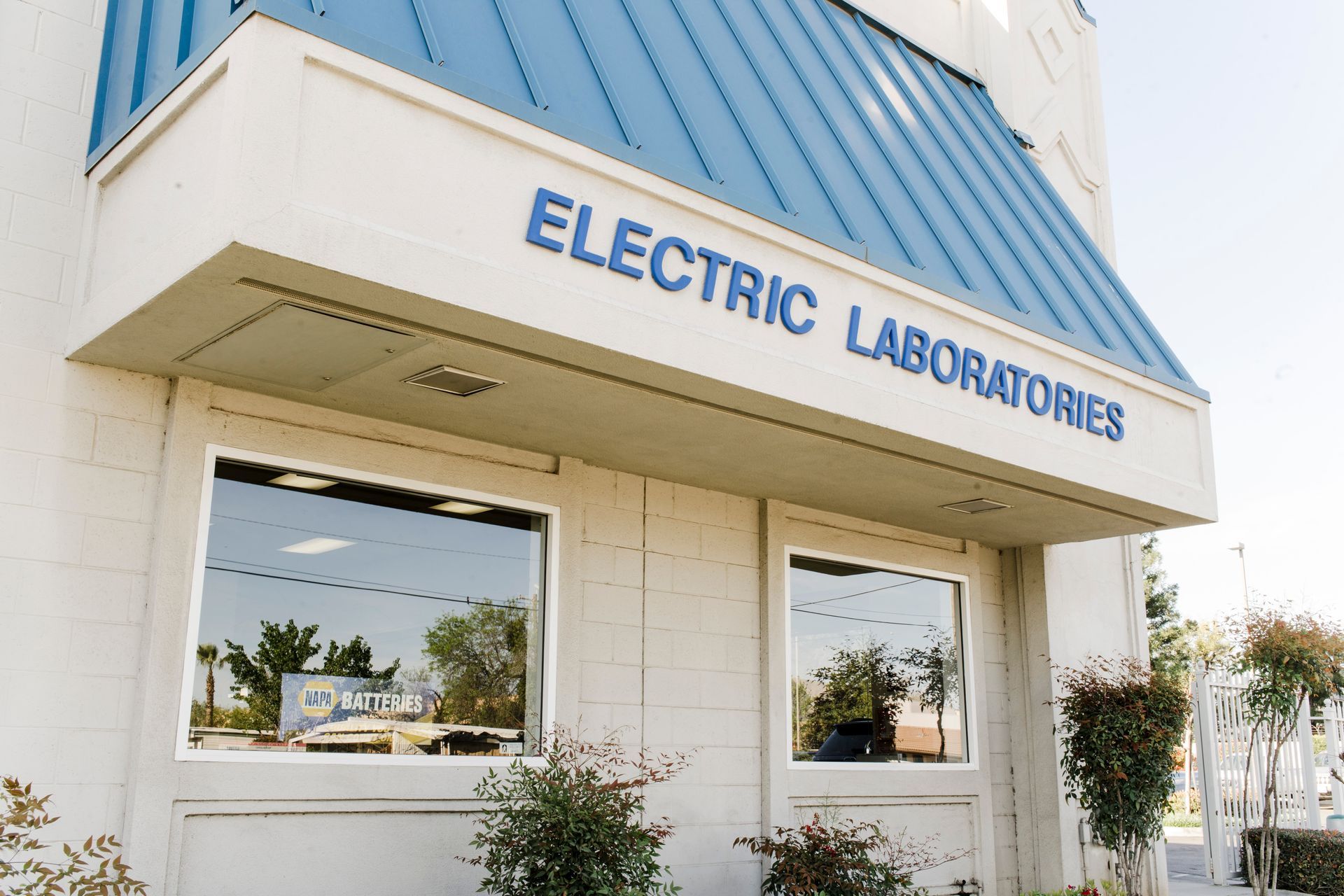 Our Service Center Outside - Electric Laboratories Complete Car Care