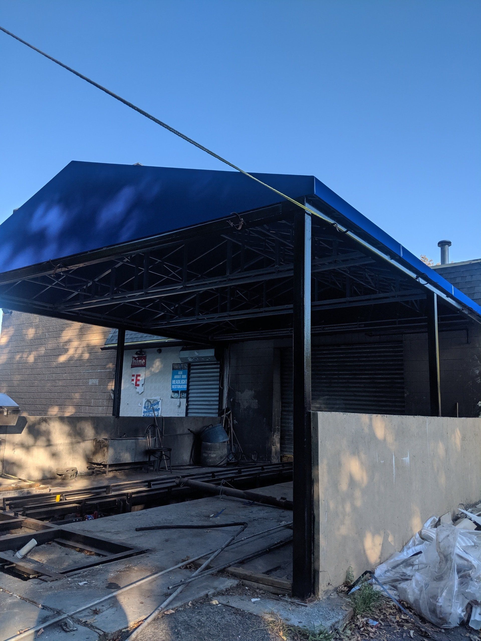 Blue Canopies — Hillside, NJ — Sign Designer