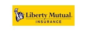Liberty Mutual Insurance logo featuring the Statue of Liberty icon