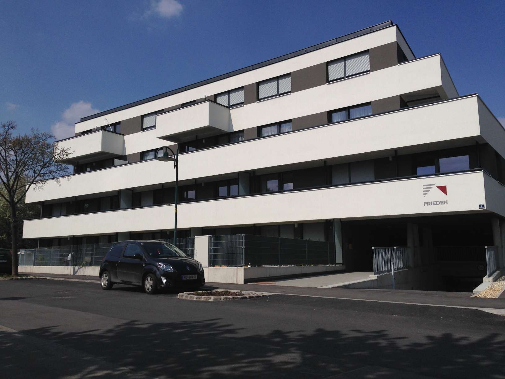 Malerarbeiten für Hausfassade