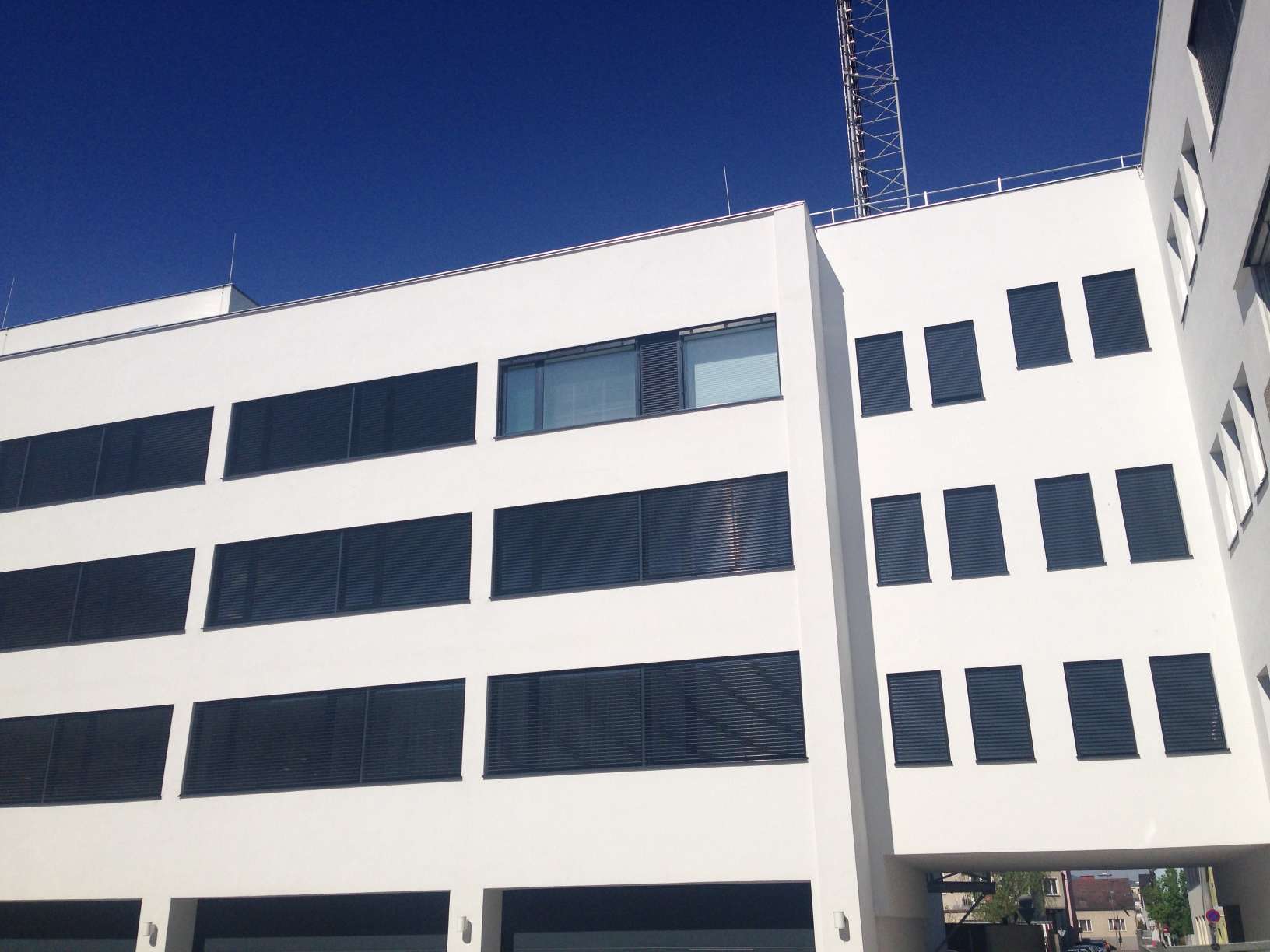 Fassadenanstrich für Wohnblock