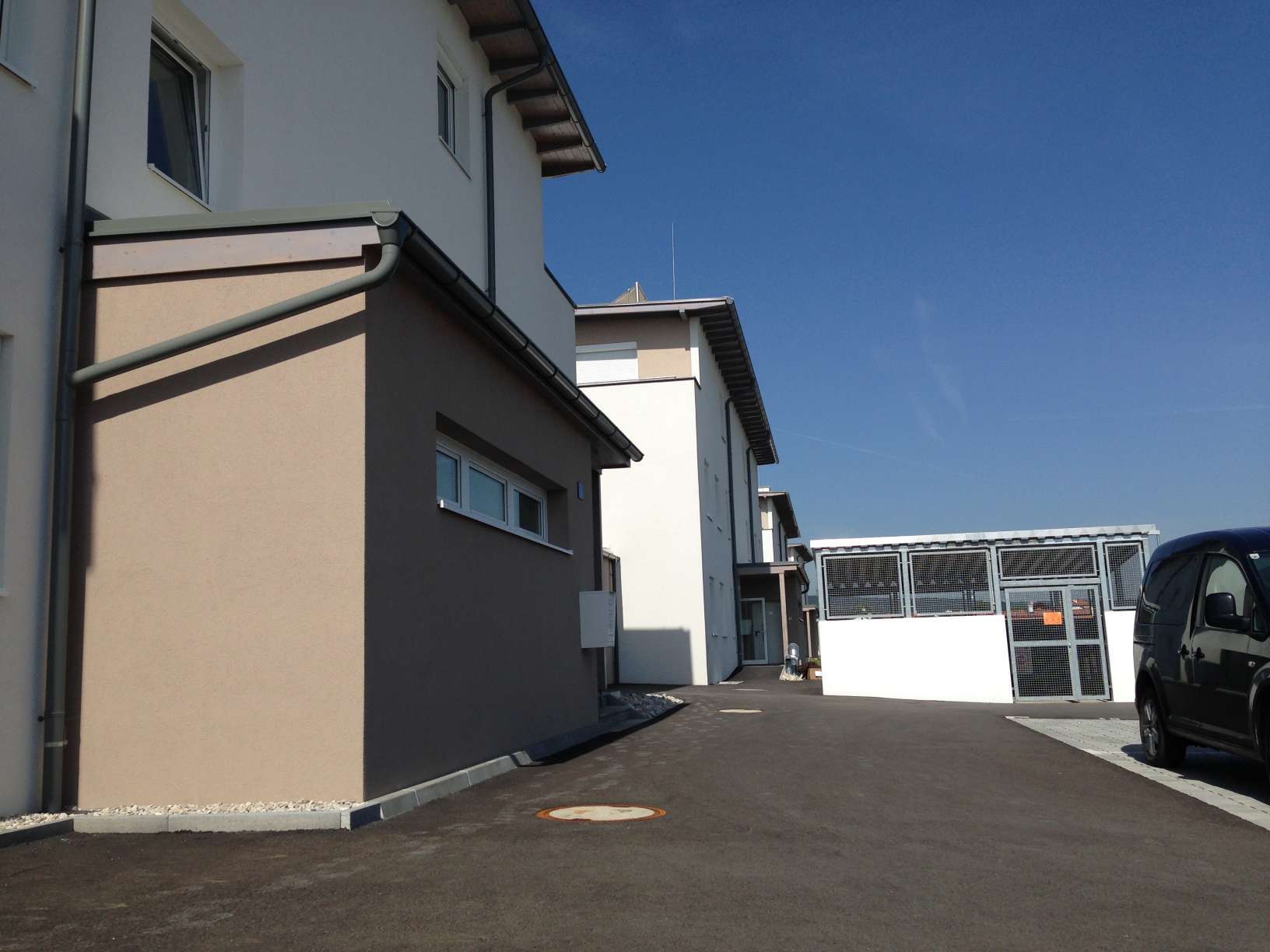 Anstreicharbeiten für Hauseingang