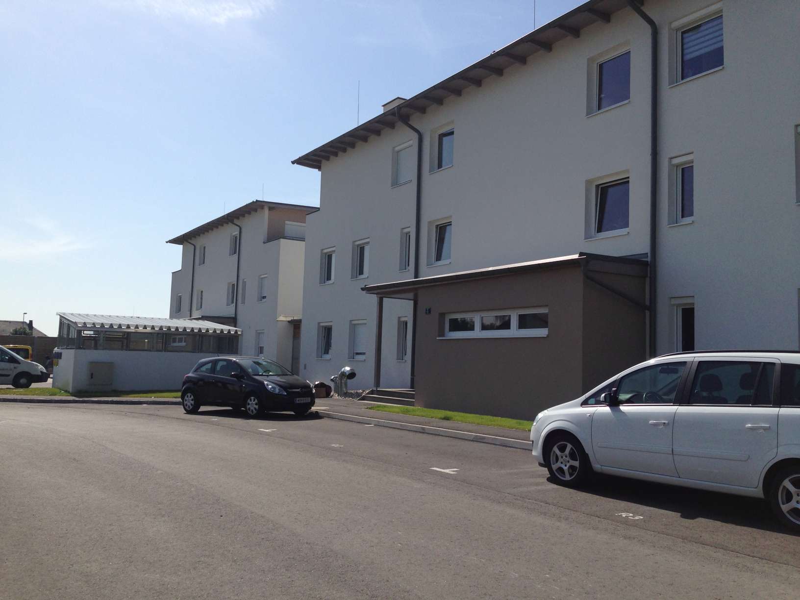 Anstrich im Eingangsbereich