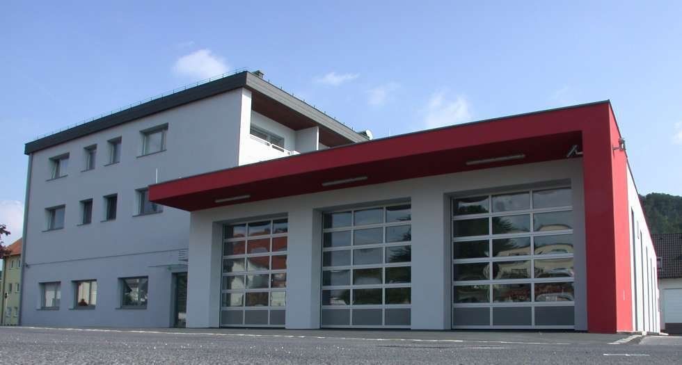 Malerarbeiten bei Garage